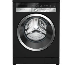 GRUNDIG  GWN48430CB Washing Machine - Black